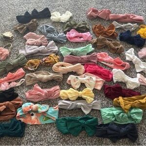 Colorful Kids Hair Bow Set